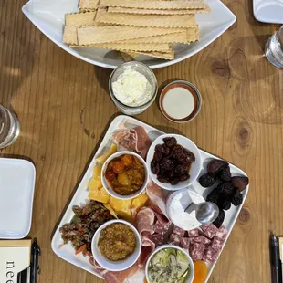 Neely's "Large Group Tasting" includes a delectable selection of cheeses, charcuterie &amp; gourmet sundries from Chef Isabelle.