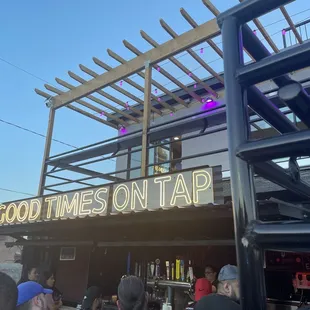 Cutest bar and balcony