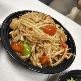 Papaya salad