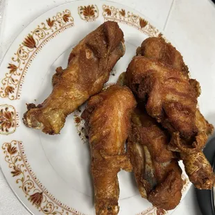 Fried chicken wings