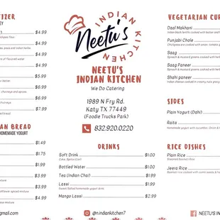 New Menu