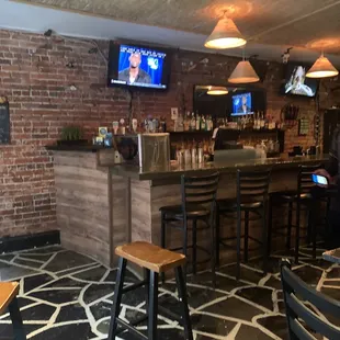 Downstairs bar