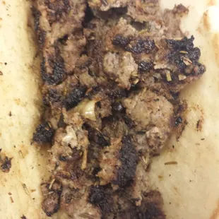 Completely disgusting looking gyro. Didn&apos;t even eat it! It&apos;s all burnt!!