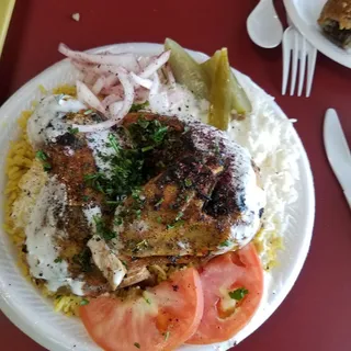 3. Spicy Chicken Platter