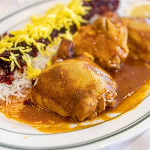#69: Zereshk Polo w/ Chicken ($25)