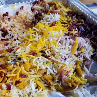 Wow. Just wow. We loved our food from nageen. We are veggie so had only the veggie options. So great .nice jewelry Pollo.  Can&apos;t beat it
