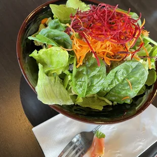 House salad no dressing