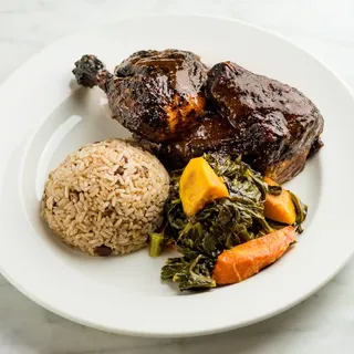 Half Rotisserie Jerk Chicken