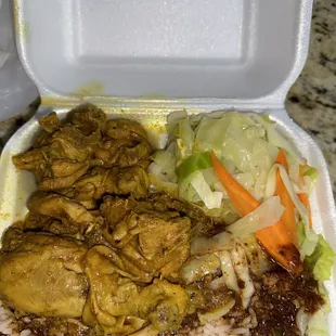 Curry Chicken Dinner