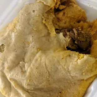 Curry Chicken Roti