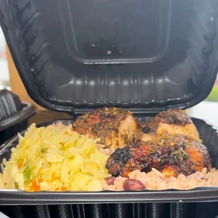 Jerk Chicken Dinner