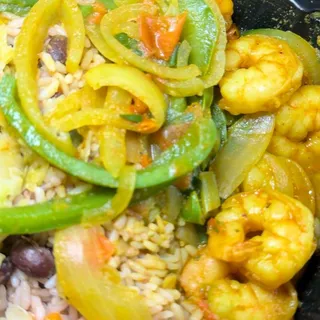 Curried Shrimp Dinner