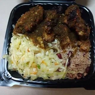 JERK DRUMETTES DINNER