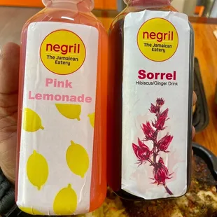 Sorrel Bottled & Pink Lemonade Bottled