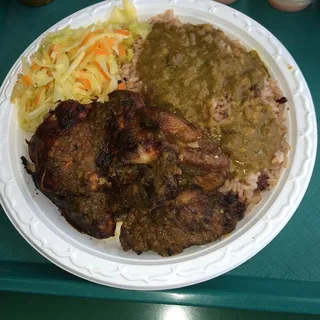 Jerk Drumettes Dinner