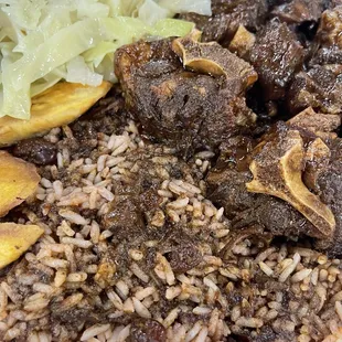 Oxtail and Bean  Rice