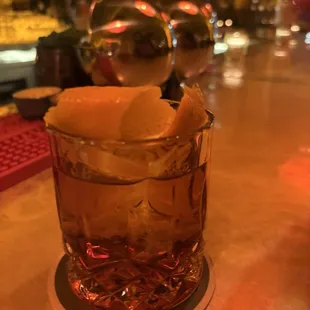 Specialty cocktail made by bartender: Carlo
