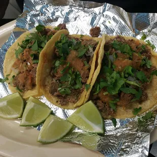 Hand made tortillas!!! $1 taco Mondays!!!!!