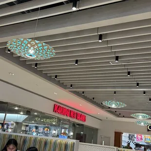 Fronting the theaters at Pearlridge( old Sears phase)