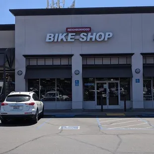 Store front.