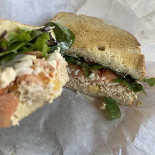 4. Lunch Albacore Tuna and Sweet Corn Sandwich