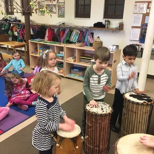 Africa unit at the Neighborhood Children's House.
