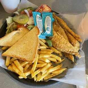 Fish basket. So meaty