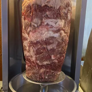 Fresh home made gyros cone