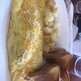 Omelet plate