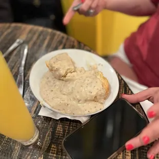 Biscuit and Gravy