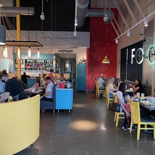 Nice spacious seating