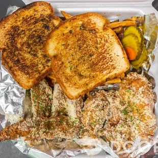 Garlic Parmasian Wing Basket