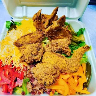 salads, food