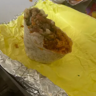 The best and I mean Best Carne asada Burritos with the salsa Roja/Red