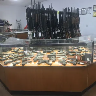 We have a lot of guns!