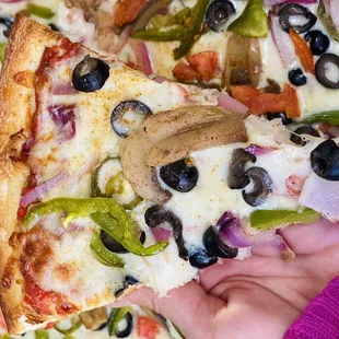 Veggie pizza