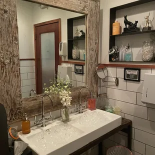 Even the restrooms a cool