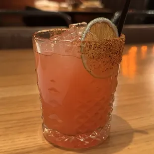 Blood orange margarita