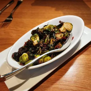 Roasted Brussels