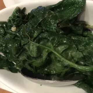 Real Garlicky Spinach