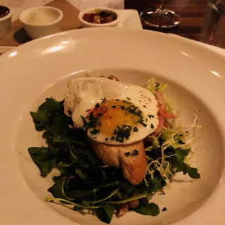 Bacon Lardons & Ez Farm Egg