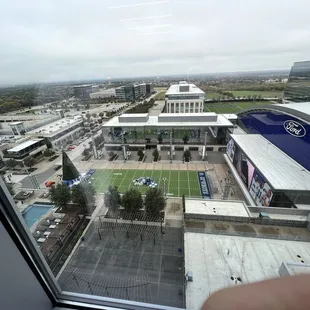 View from our -13th Floor room!