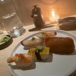 Eggplant Nigiri