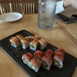 Sashimi Tempura Rolls