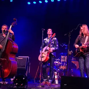 View from the 2nd row of the gold circle at the Wood Brothers, 2/14/17