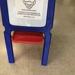 They still request face masks