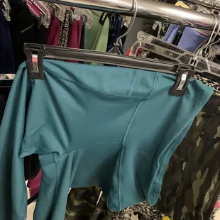 Great way to hang pants! You can see the waistline without removing the item from the hanger.
