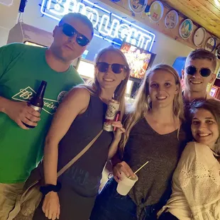 Some locals enjoying a fun night out on the town... The Neighborly Bar is the place to be on a Saturday night in Ashland, WI!