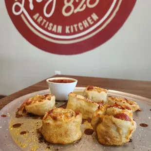 Our Delicious Pepperoni Roll Ups!