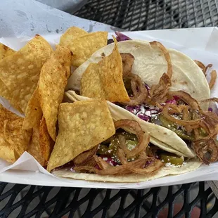 Pork tacos